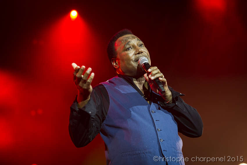 Georges Benson à Jazz à Vienne, photo signée Christophe Charpenel