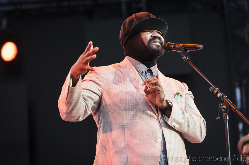 Gregory Porter, Jazz à vienne - France, juin-juillet 2016 - une photo de Christophe Charpenel