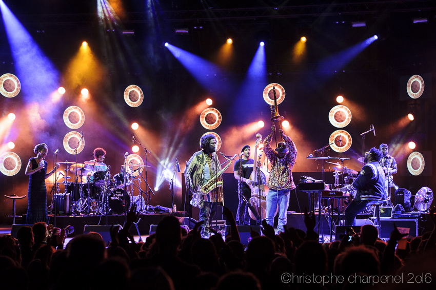 Kamasu Washington, Jazz à Vienne 2016 - Une photo de Christophe Charpenel