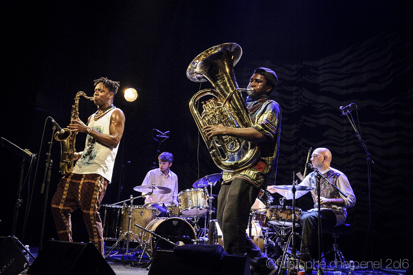 Sons of Kemet, Jazz à Vienne 2016 - une photo de Christophe Charpenel