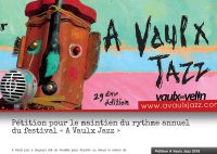 A Vaulx Jazz biennal ? La mobilisation s’amplifie…