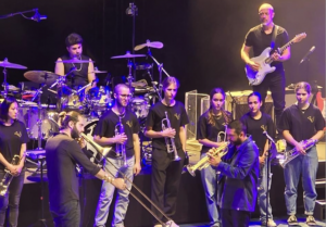 En ouverture de Jazz à Vienne : formidable concert d’Ibrahim Maalouf avec plein d’invités surprises sur scène dont le Viennois Robinson Khoury et Trombone Shorty…
